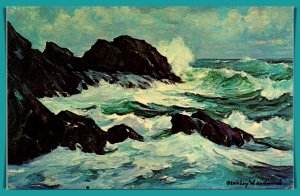 Massachusetts, Cape Ann - Pounding Surf Off Rockport -  [MA-985]