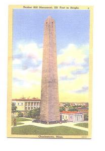 Bunker Hill Monument Orange Border, Charlestown Massachusetts