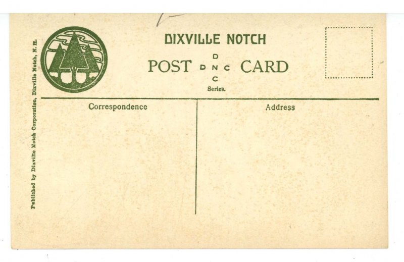 NH - Dixville Notch. Webster Profile  RPPC