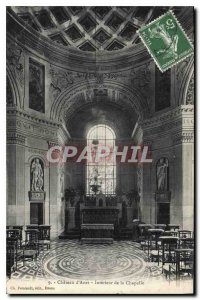 Old Postcard Chateau d'Anet Interior Chapel