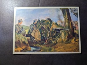 Mint Germany Military Postcard Wehrmacht High Command Approved Soldiers