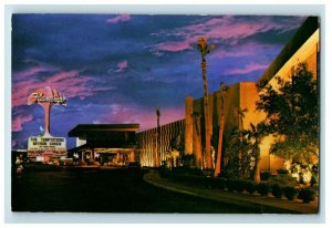 1950s Hotel Flamingo Las Vegas Nevada Neon Signs Temptations Cohan Postcard P78 