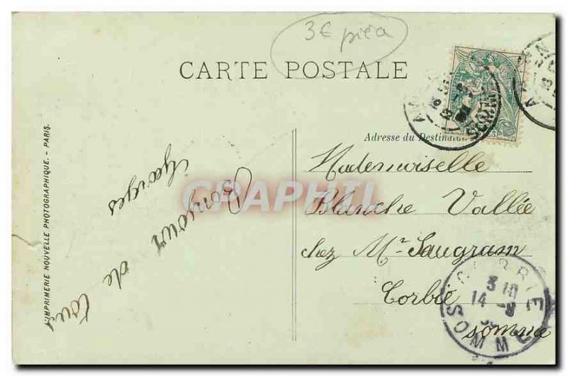 Old Postcard Amiens Park Hotoie