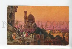 3176894 EGYPT Cairo Evening HAREM Musician by PERLBERG Vintage