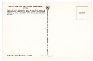 Cedar Breaks National Monument, Utah, United States