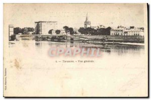 Old Postcard Tarascon general view