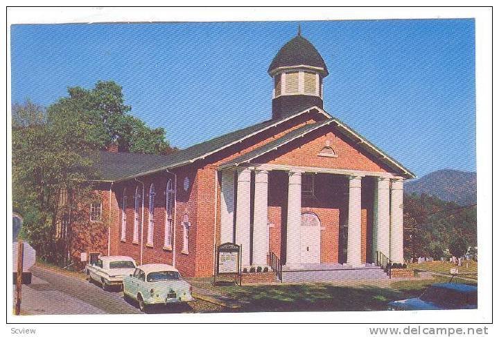 Exterior, Cullowhee Baptist Church, Cullowhee, North Carolina,  40-60s