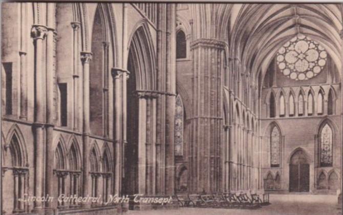 England Lincoln Cathedral North Transept