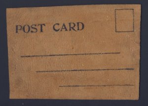 FORT WILLIAM Ontario Canada handmade? camel leather