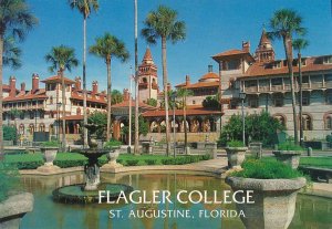 Fountain at Flagler College - St Augustine FL, Florida once Ponce de Leon Hotel