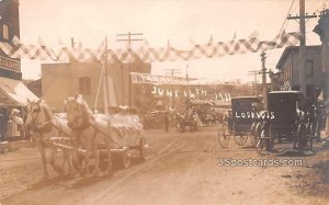 Welcome Parade June 14, 1911 - Lodi, Wisconsin