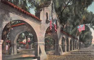 Glenwood Mission Inn, Riverside, California, Early Postcard, Unused