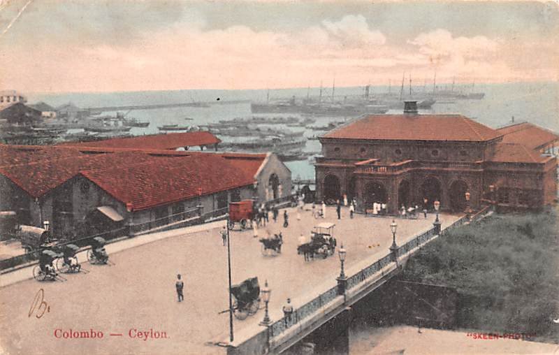 Colombo Ceylon, Ceylan Unused 