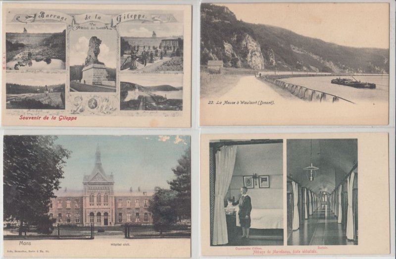 BELGIUM BELGIQUE 172 Vintage Postcards Mostly pre-1920 (L5912)