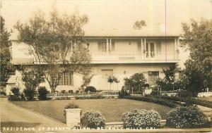 Beverly Hills Burns California  Allen 1930s Movie Vaudeville Comedy RPPC 5476