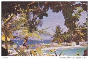 Tower Isle Hotel, Swimming Pool, British West Indies, 40-60s