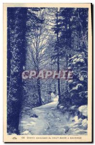 Postcard Old Path Leading Haut Barr Saverne