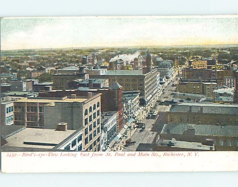 Pre-1907 STREET SCENE Rochester New York NY A0239