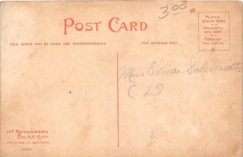 C48/ Chester West Virginia WV Postcard c1910 Grove Auditorium Rock Springs Park