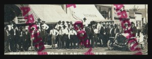 Mitchell SOUTH DAKOTA RPPC 1910 LAND COMPANY TOUR Automobiles LAND BUYERS Sale