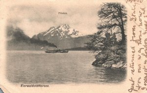 Vintage Postcard 1904 Vierwaldstattersee Pilatus Lake Lucerne Switzerland