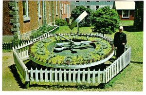 Flower Clock, Huron County Pioneer Museum, J H Neil