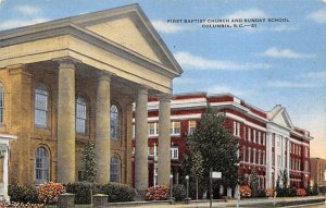 First Baptist Church Sunday school rooms Columbia, South Carolina