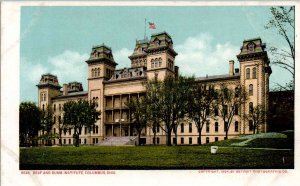 Columbus, Ohio - Showing the Deaf and Dumb Institute - c1904