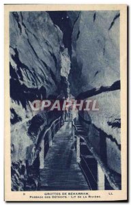 Old Postcard From Caves Beharram Passage Des Detroits the river bed Betharram