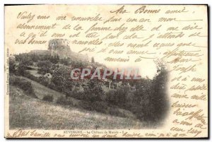 Old Postcard Auvergne Chateau Murols