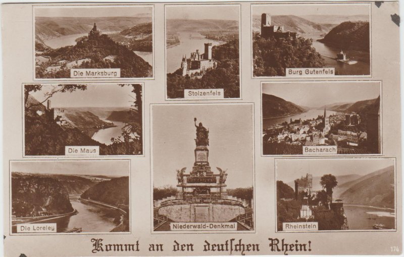 Rhineland Palatinate germany Postcard