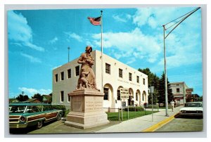 Vintage 1960's Postcard - Post Office & Federal Building Springerville Arizona