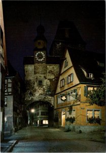 Germany Rothenburg ob der Tauber St Mark's Tower