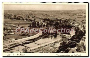 Old Postcard Le Mans Sarthe Panoramic