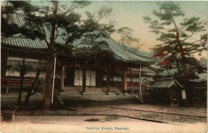 CPA AK NAGASAKI Buddhist temple JAPAN (609435)