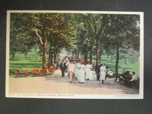 Boston MA Boston Common c1910 Postcard