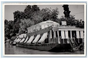 Mumbai India Postcard View of Merry Dawn De Luxe c1950's Vintage RPPC Photo