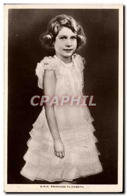 Old Postcard HRH Princess Elizabeth