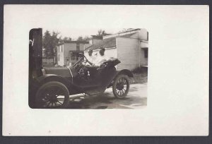 Ca 1906 ANTIQUE AUTO REAL PHOTO