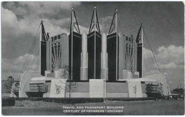 Travel and Transportation Building, Century of Progress, Chicago, Illinois, IL