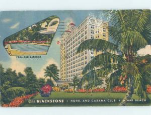 Linen BLACKSTONE HOTEL AND CABANA CLUB Miami Beach Florida FL B4322