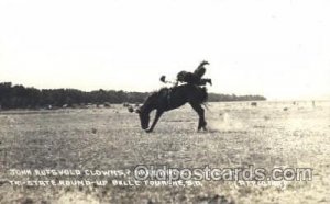 John Rufsvold Western Cowboy, Cowgirl Unused 