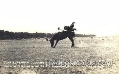 John Rufsvold Western Cowboy, Cowgirl Unused 