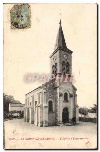 Old Postcard surroundings Malnoue L & # & # 39Eglise of 39Emerainville