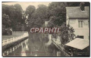 Old Postcard Pont Saint Pierre Perspective on & # 39Andelle