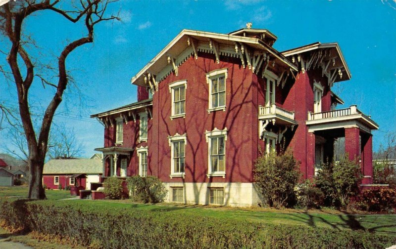 AURORA, Illinois IL    HISTORICAL MUSEUM~William A Tanner Home   Postcard