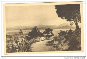 COTE D'AZUR, Sainte Tropez, Vue sur le Golfe, Var, France, 10-20s