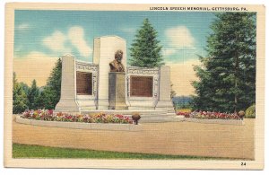 Gettysburg, PA - Lincoln Speech Memorial
