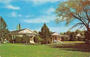 EDGEWOOD MARYLAND-U S ARMY CHEMICAL CENTER OFFICERS MESS POSTCARD 1959