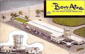 FL Miami Beach Bon-Aire Motel 1955